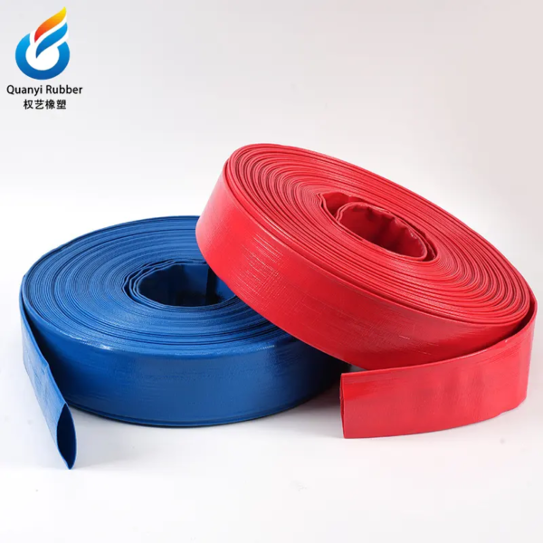 Agriculture irrigation expandable 2 inch PVC laylaflat hose water pump hose - 图片 3