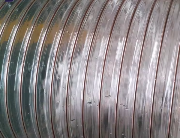 The world's best-selling PU mechanical conveying pipe Corrosion-resistant and high-temperature resistant PU vacuum hose - 图片 7