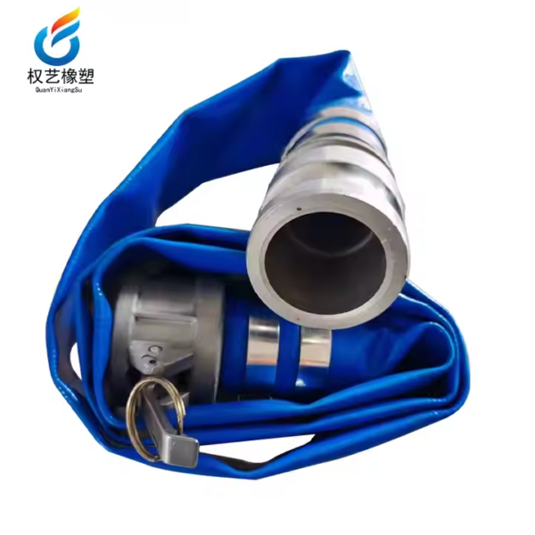 Agriculture irrigation expandable 2 inch PVC laylaflat hose water pump hose - 图片 4