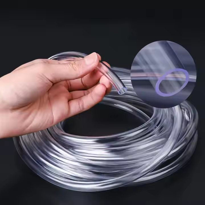 Made in China Best Selling Multipurpose Industrial Plastic Pipe Transparent Vinyl Pipe PVC High Transparent Soft and Hard Pipe - 图片 6