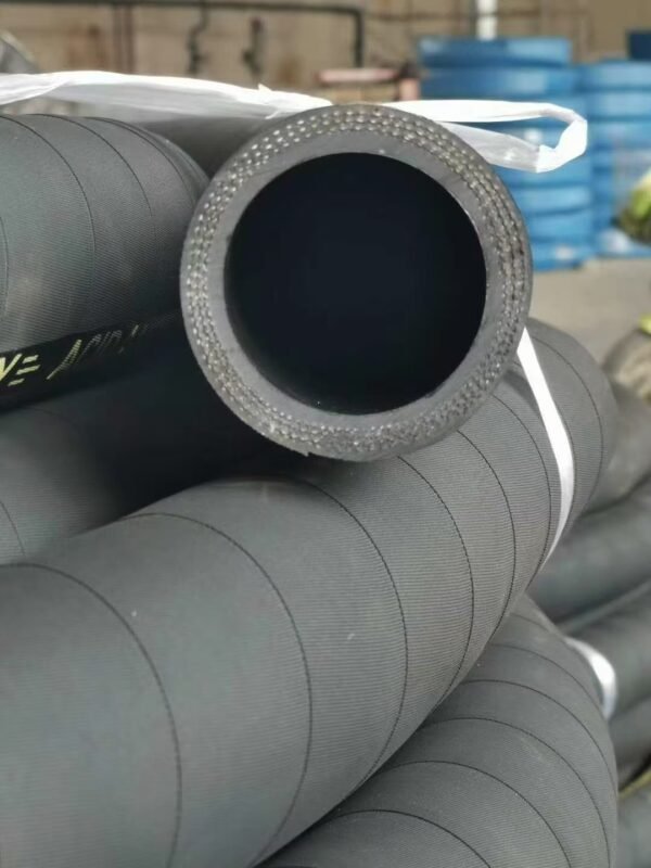 Chinese manufacturers directly supply sandblasted rubber hoses, wear-resistant and high-pressure resistant steel wire braided hoses - 图片 5