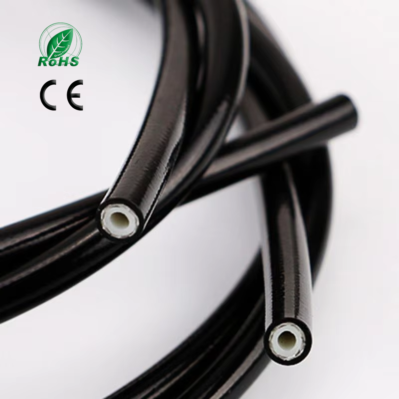 3/8 Inch Nylon Resin Pressure Washer Hose 4000 PSI High Pressure Spray Hose for Airless Paint Sprayer Equipment